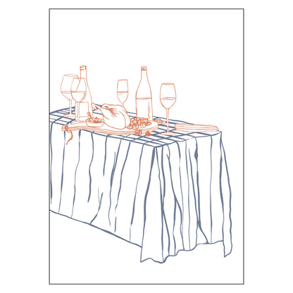 Aan tafel A3 RISO print